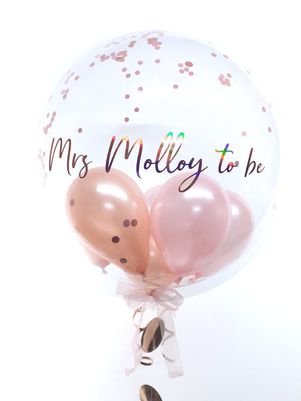 Personalised Hen party balloon in a box Balloons by Celebrations